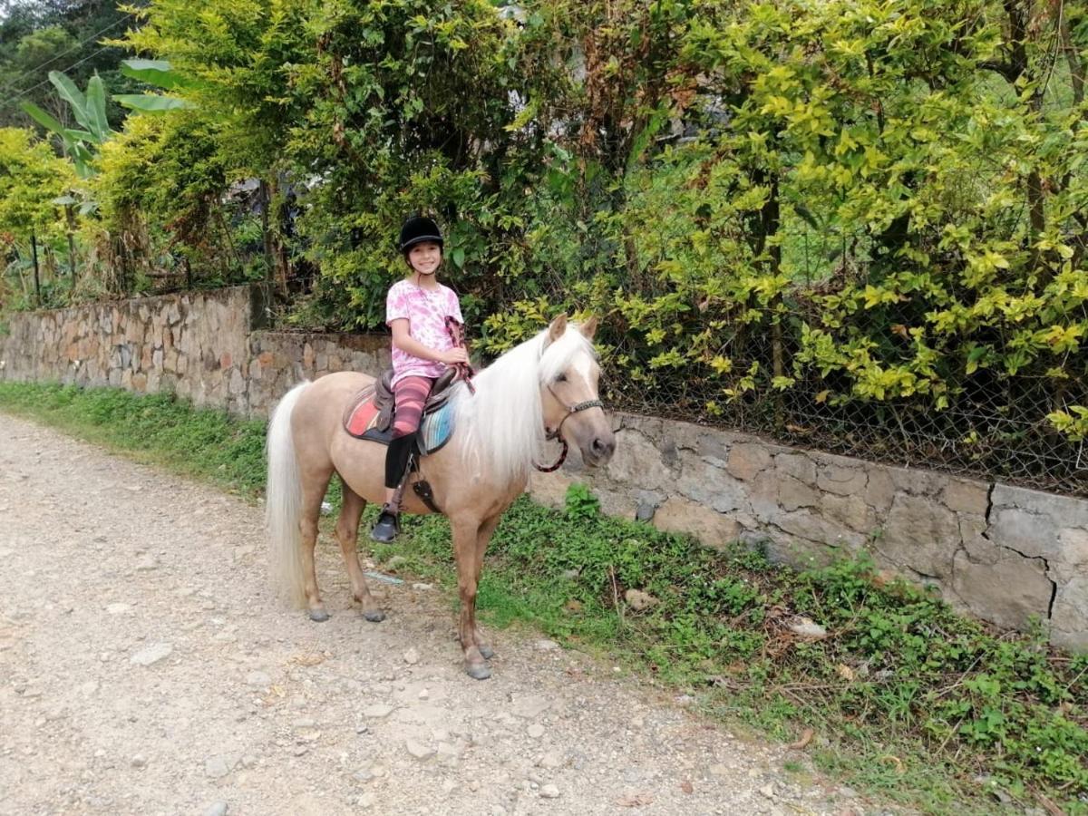 Rancho Ecoturistico El Faro Hotel ลาเมซา ภายนอก รูปภาพ